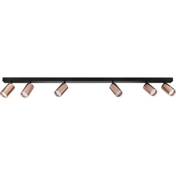 Oprawa punktowa PUNTO 6xGU10/9W/230V różowe złoto
