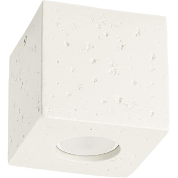 Oprawa punktowa QUAD 1xGU10/10W/230V beton/kremowa