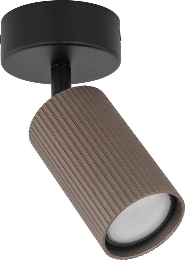 Oprawa punktowa TUNE 1xGU10/10W/230V czarna/brązowa