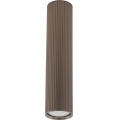 Oprawa punktowa TUNE L 1xGU10/10W/230V 24 cm brązowa