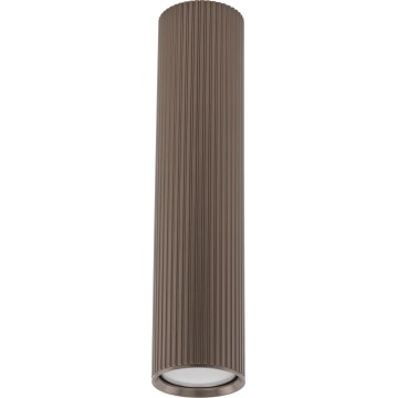 Oprawa punktowa TUNE L 1xGU10/10W/230V 24 cm brązowa