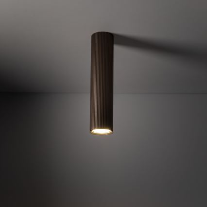 Oprawa punktowa TUNE L 1xGU10/10W/230V 24 cm brązowa