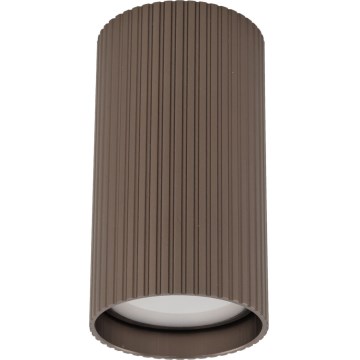 Oprawa punktowa TUNE S 1xGU10/10W/230V 10 cm brązowa