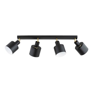 Oprawa punktowa ZORENA 4xE27/15W/230V czarna