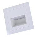 Oprawa schodowa LED/3W/230V 6000K biała