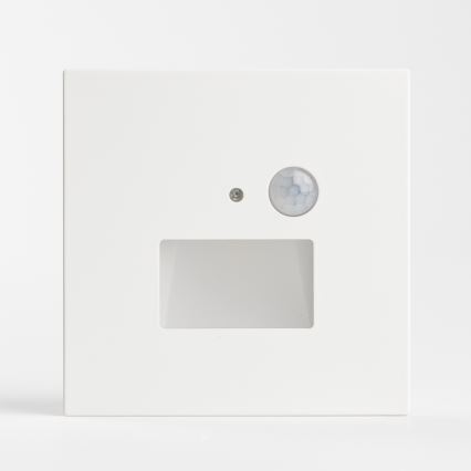 Oprawa schodowa LED z czujnikiem ruchu i zmierzchu LED/1,5W/230V 3000/4000/6500K biała