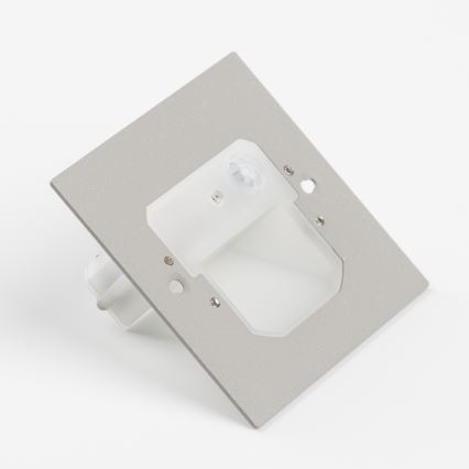 LED oprawa schodowa z czujnikiem ruchu i zmierzchu LED/1,5W/230V 3000/4000/6500K czarna