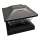 Oprawa solarna LED TOYA LED/4,5W/230V 3000/6500K 600 mAh IP44 czarna