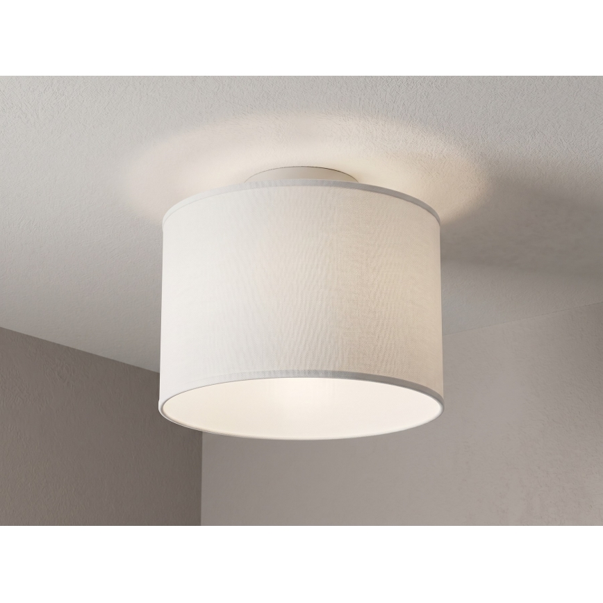 Oprawa sufitowa ARDEN 1xE27/15W/230V, śr. 25 cm, biała