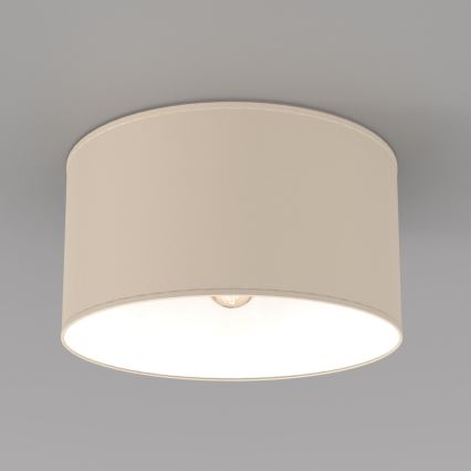 Oprawa sufitowa ARDEN 1xE27/15W/230V śr. 40 cm beżowa