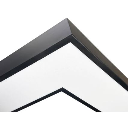 Oprawa sufitowa LED/100W/230V 3000/4000/6500K 80x80 cm czarna