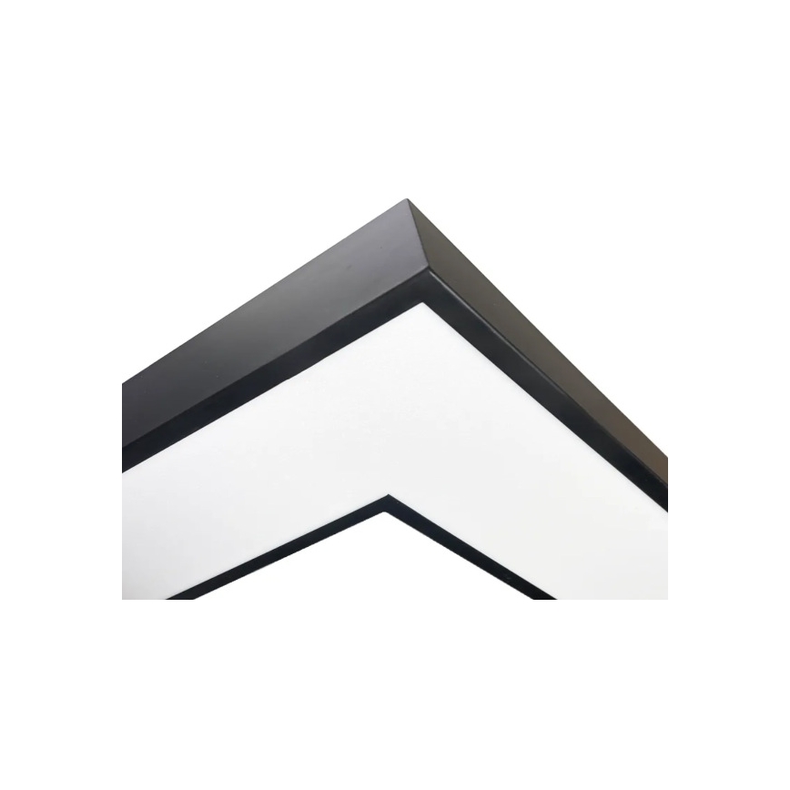 Oprawa sufitowa LED/100W/230V 3000/4000/6500K 80x80 cm czarna