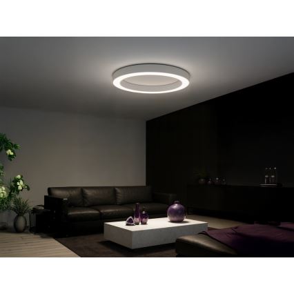 Oprawa sufitowa LED/115W/230V 3000/4000/6500K śr. 120 cm biała