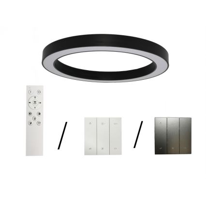 Oprawa sufitowa LED/115W/230V 3000/4000/6500K śr. 120 cm czarna