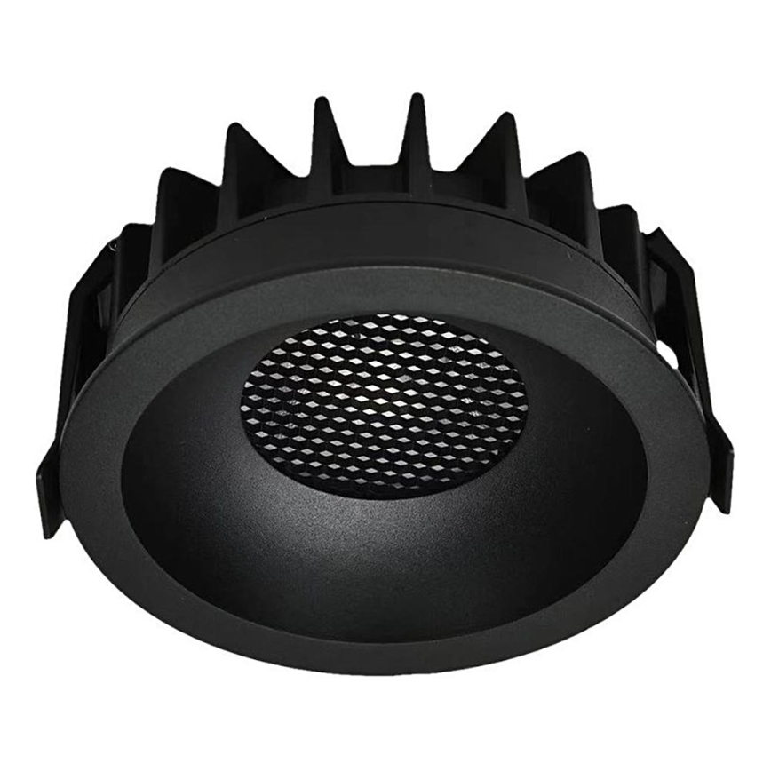 Oprawa sufitowa LED 12W 230V 3000/4000/6400K Ø 8,6 cm czarna