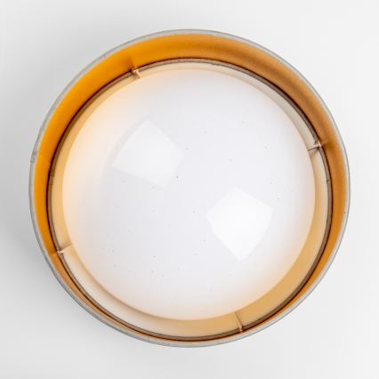 Oprawa sufitowa LED/12W/230V Ø 32 cm taupe/złota