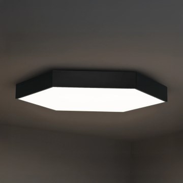 Oprawa sufitowa LED 135W/230V 3000/4000/6500K śr. 80 cm czarna