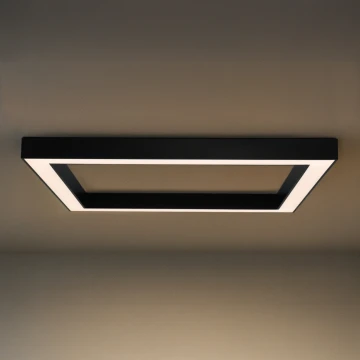 Oprawa sufitowa LED/150W/230V 3000/4000/6500K 120x120 cm czarna