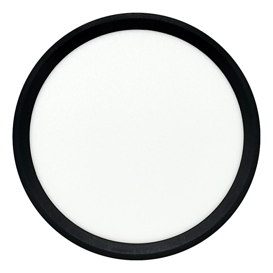 Oprawa sufitowa LED/18W/230V 3000/4000/6500K śr. 23 cm czarna