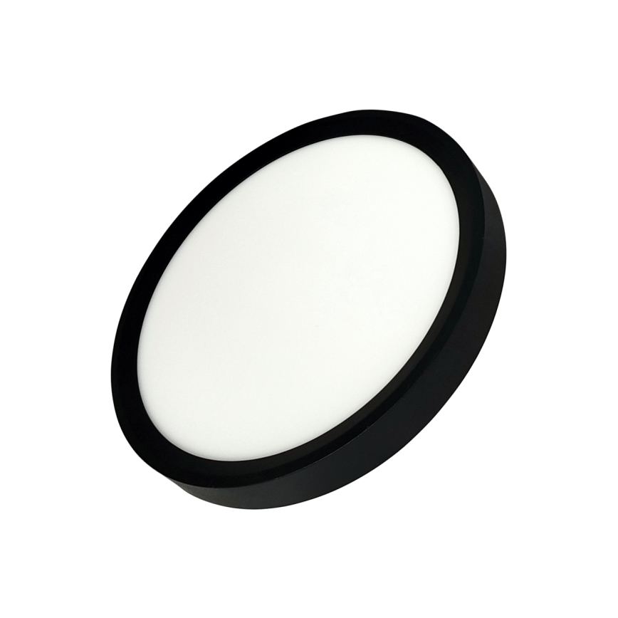 Oprawa sufitowa LED/18W/230V 3000/4000/6500K śr. 23 cm czarna