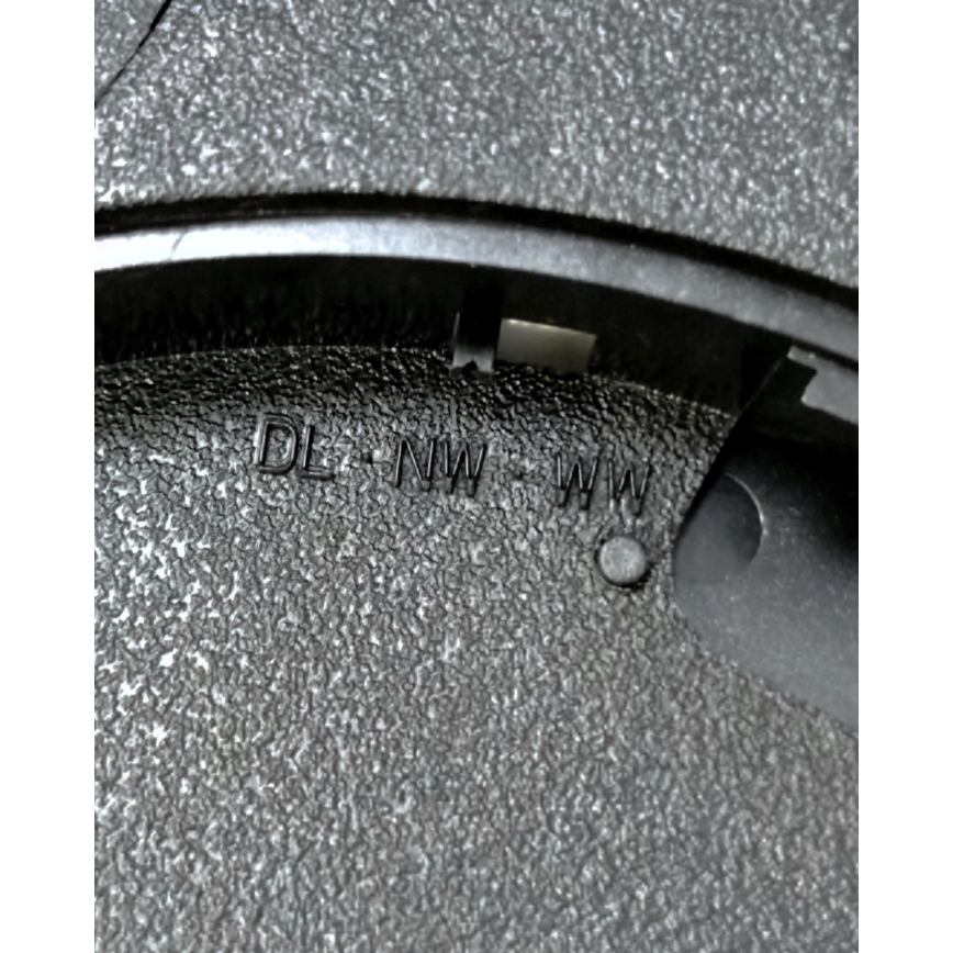 Oprawa sufitowa LED/18W/230V 3000/4000/6500K śr. 23 cm czarna