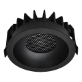 Oprawa sufitowa LED/24W/230V 3000/4000/6400K Ø 13,5 cm czarna