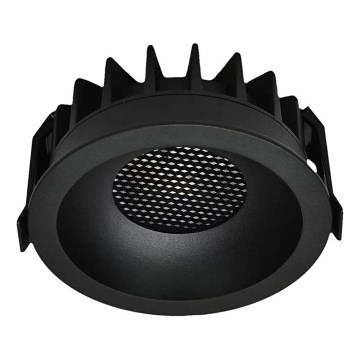 Oprawa sufitowa LED/24W/230V 3000/4000/6400K Ø 13,5 cm czarna