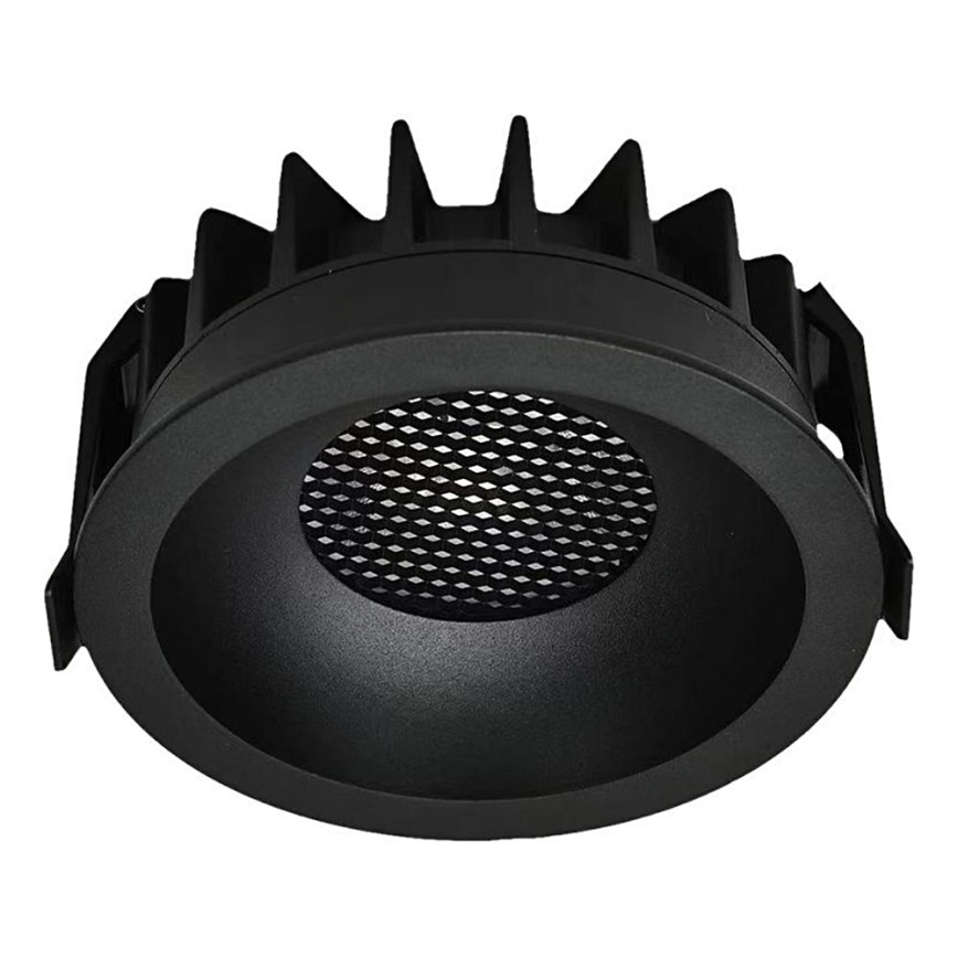 Oprawa sufitowa LED/24W/230V 3000/4000/6400K Ø 13,5 cm czarna
