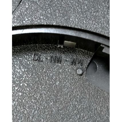 Oprawa sufitowa LED 24W/230V 3000/4000/6500K, śr. 30 cm, czarna