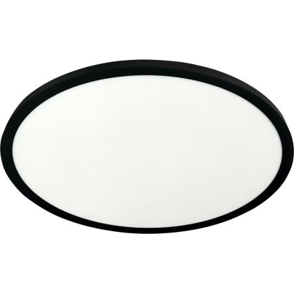 Oprawa sufitowa LED/32W/230V 3000/4000/6500K śr. 40 cm czarna