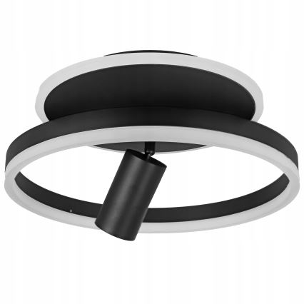 Oprawa sufitowa LED/38W/230V + 1xGU10/30W czarna