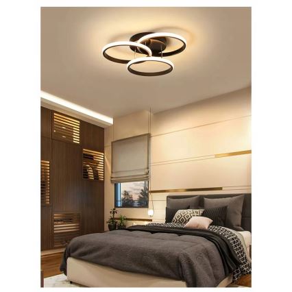Oprawa sufitowa LED/38W/230V czarna