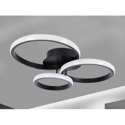 Oprawa sufitowa LED/38W/230V czarna