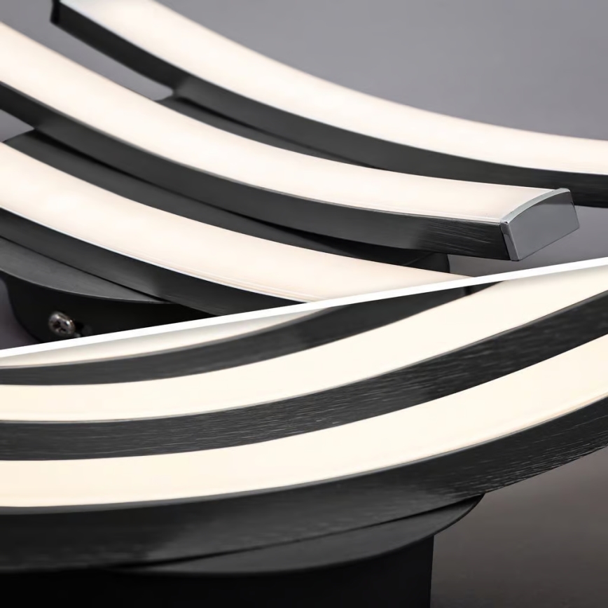 Oprawa sufitowa LED 3xLED/6W/230V 2700K czarna