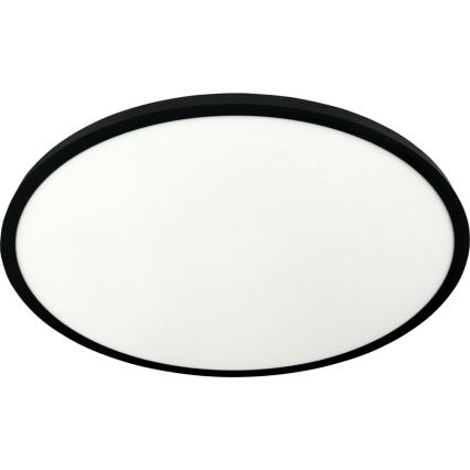 Oprawa sufitowa LED/40W/230V 3000/4000/6500K śr. 50 cm czarna