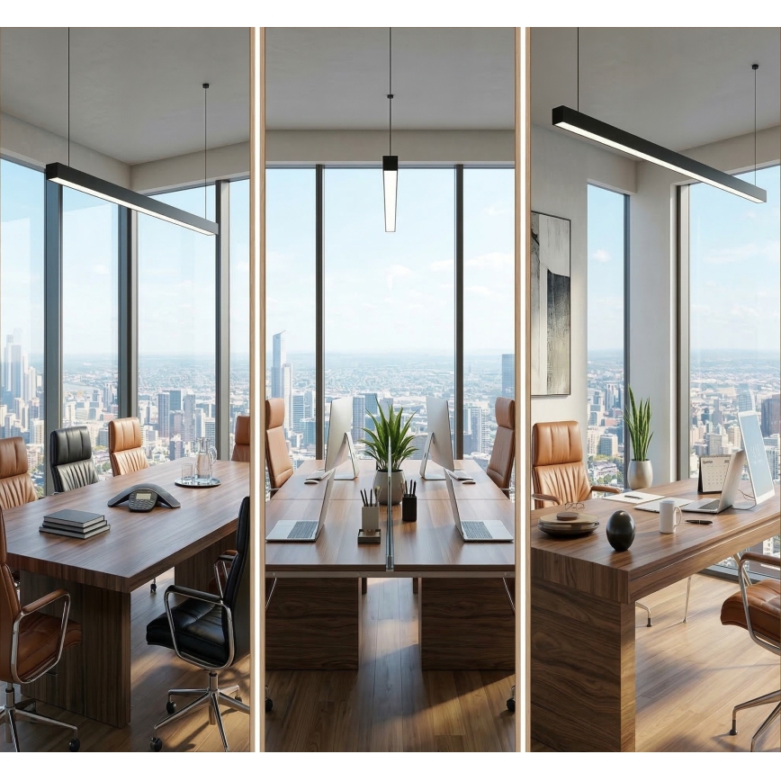 Oprawa sufitowa LED ALLDAY BASIC LED/40W/230V 2700/4000/6000K czarna