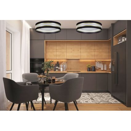 Oprawa sufitowa LED CORAL GOLD LED/24W/230V czarna/złota