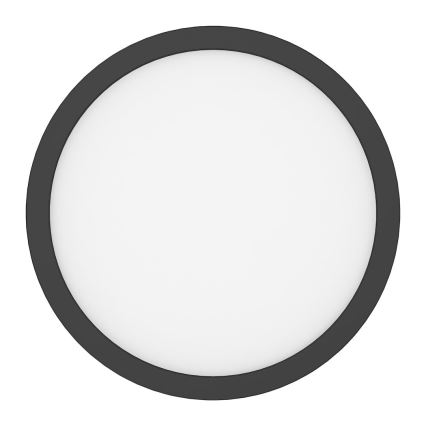 Oprawa sufitowa LED EVORA LED/24W/230V 3000/4000/6000K śr. 30 cm czarna