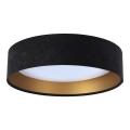 Oprawa sufitowa LED GALAXY LED/24W/230V Ø 44 cm czarna/złota