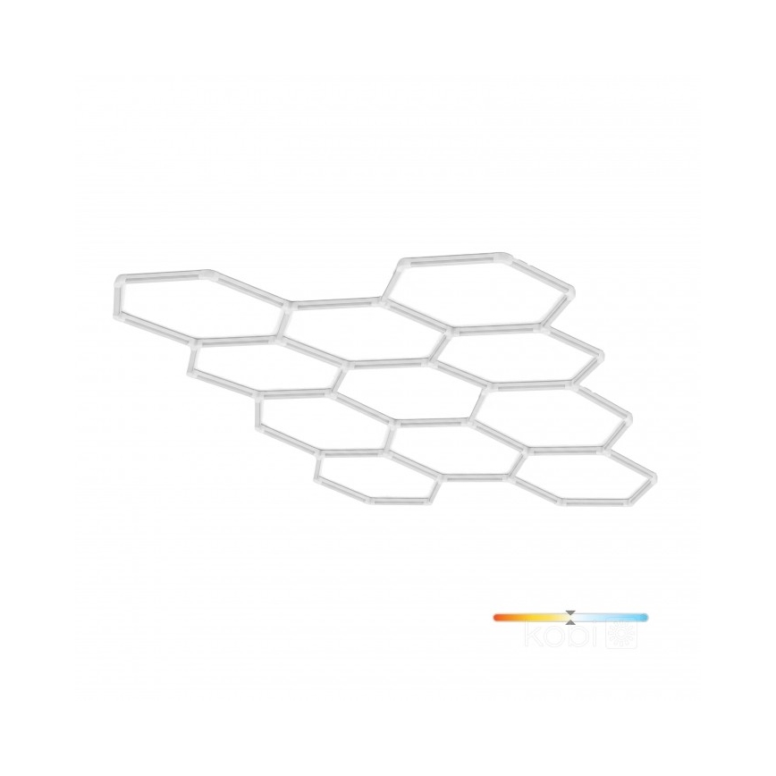 Oprawa sufitowa LED HEXLINE LED/513W/230V 4000K 300x516 cm biała