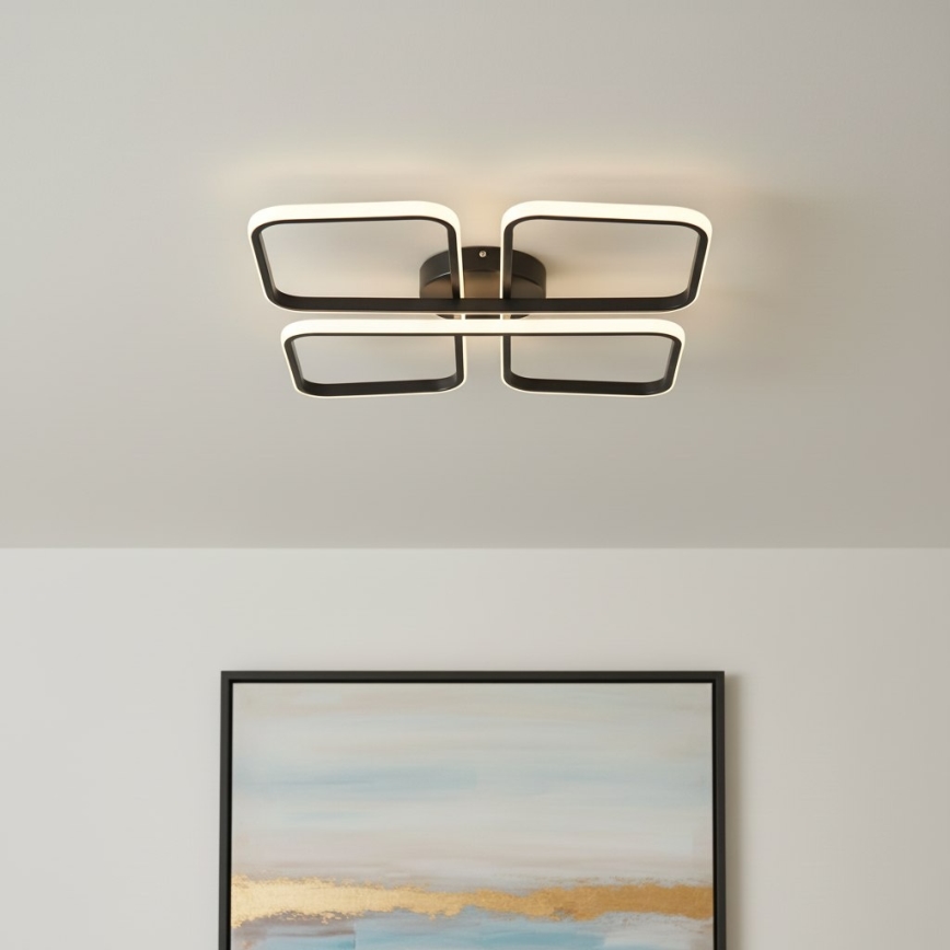 Oprawa sufitowa LED HIDALGO LED/40W/230V czarna