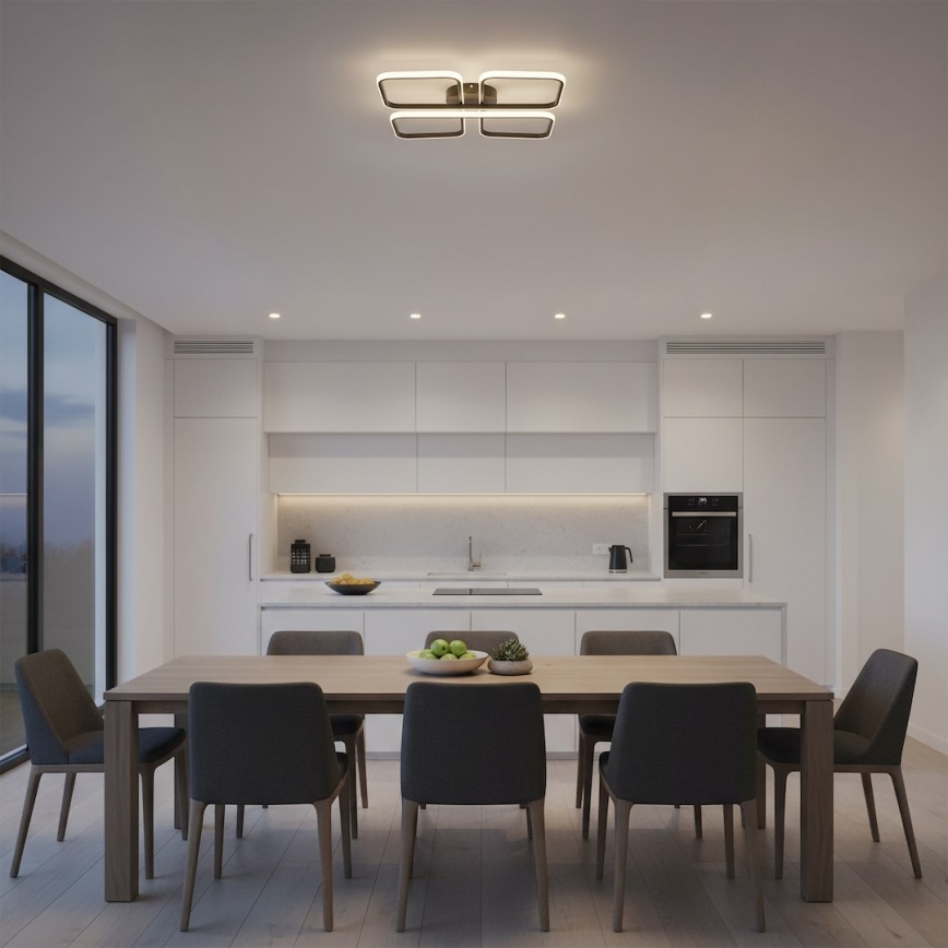 Oprawa sufitowa LED HIDALGO LED/40W/230V czarna