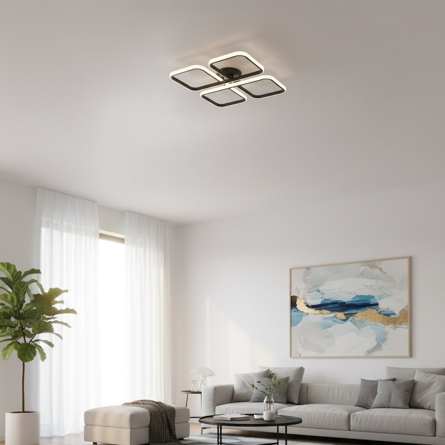 Oprawa sufitowa LED HIDALGO LED/40W/230V czarna