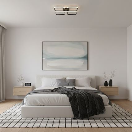 Oprawa sufitowa LED HIDALGO LED/40W/230V czarna