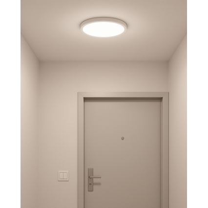 Oprawa sufitowa LED LED/24W/230V 3000/4000/6500K śr. 30 cm biała