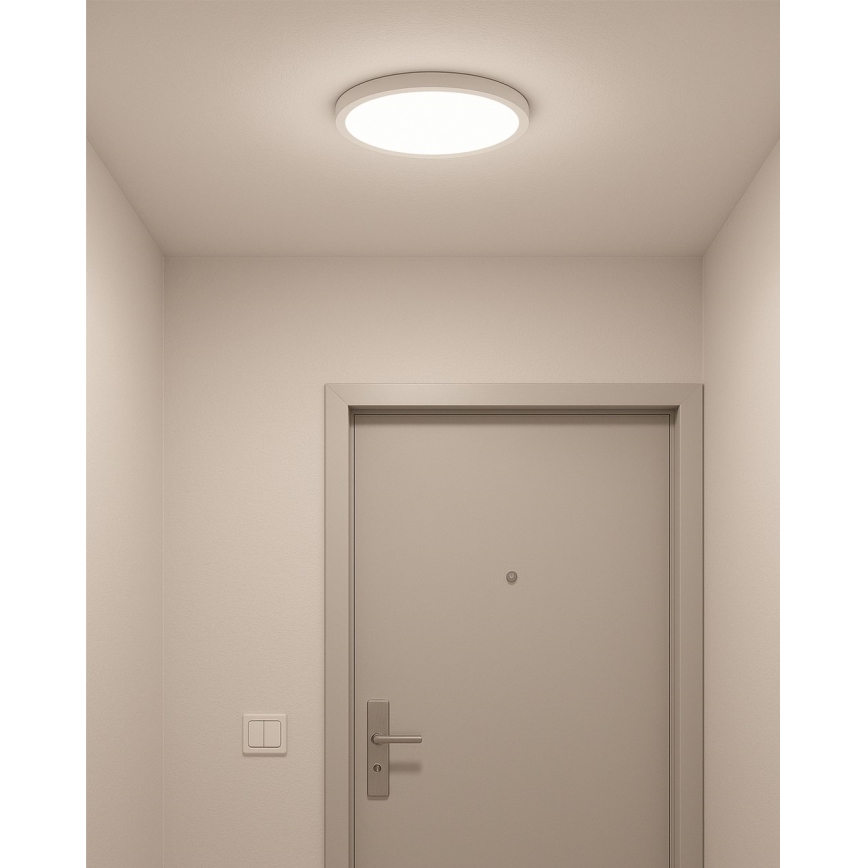 Oprawa sufitowa LED LED/24W/230V 3000/4000/6500K śr. 30 cm biała