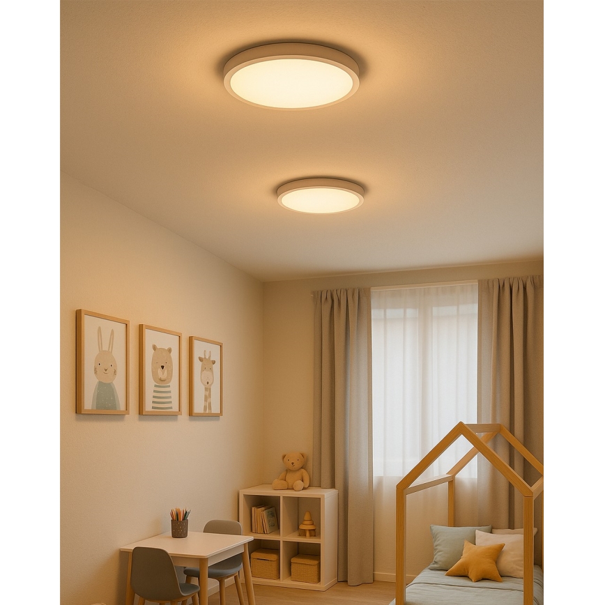Oprawa sufitowa LED LED/24W/230V 3000/4000/6500K śr. 30 cm biała
