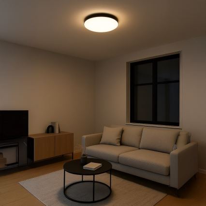 Oprawa sufitowa LED MAYA LED/36W/230V Ø 50 cm czarna