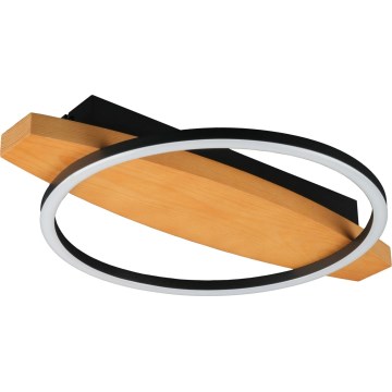 Oprawa sufitowa LED MELISA LED/12W/230V 30x40 cm sosna