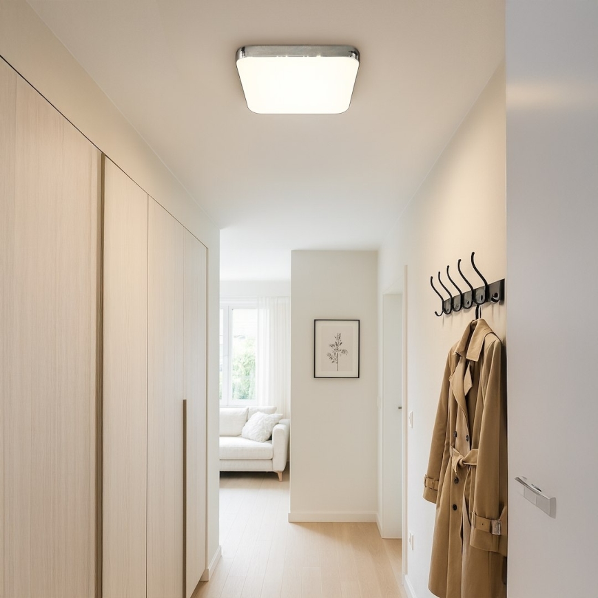 Oprawa sufitowa LED NEMO LED/36W/230V 50x50 cm chrom błyszczący